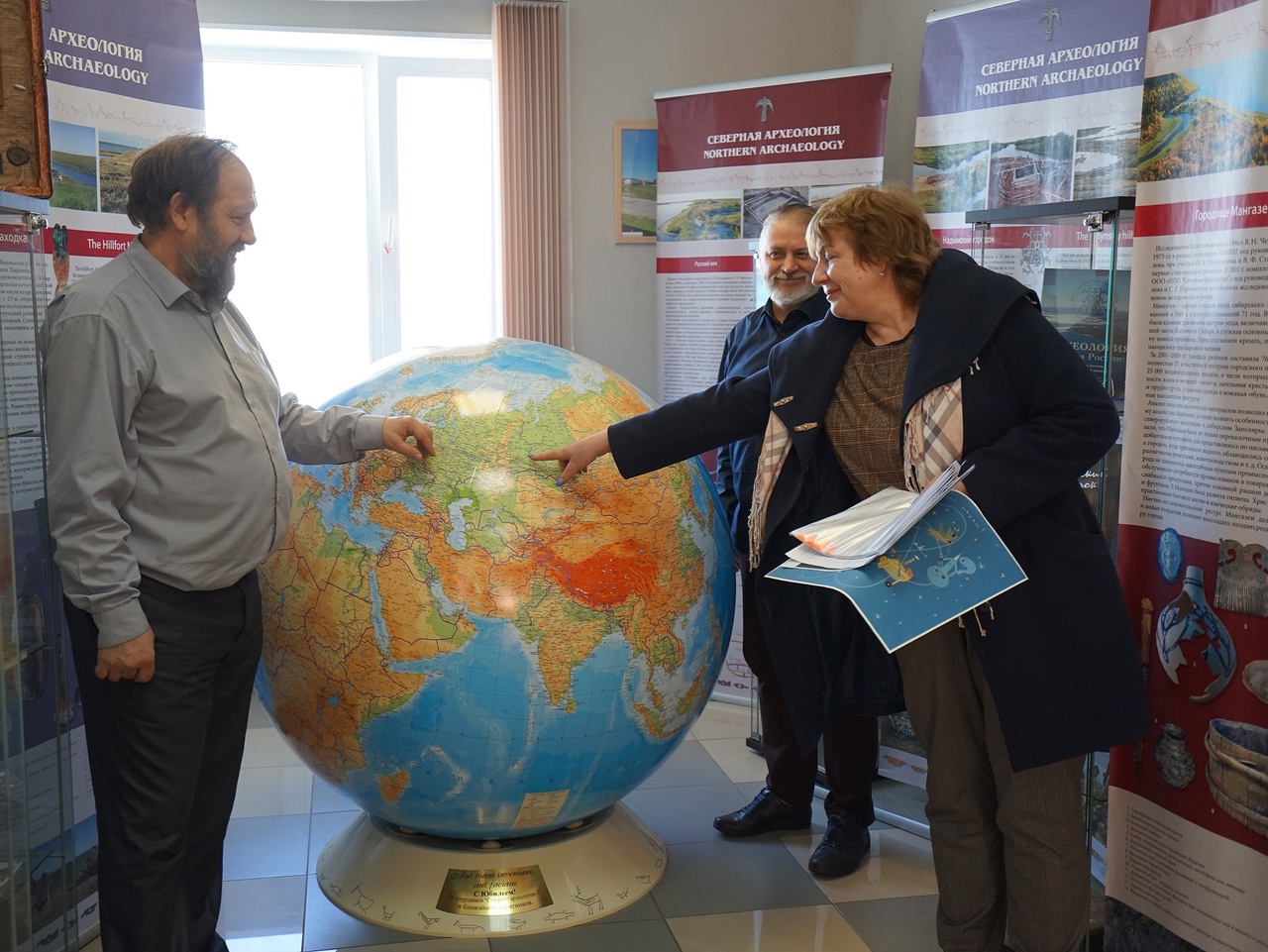 Археологическая выставка положит начало школьному музею