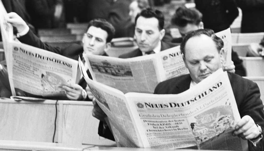 "Океан нефти" - статья из немецкой газеты «Neues Deutschland» 