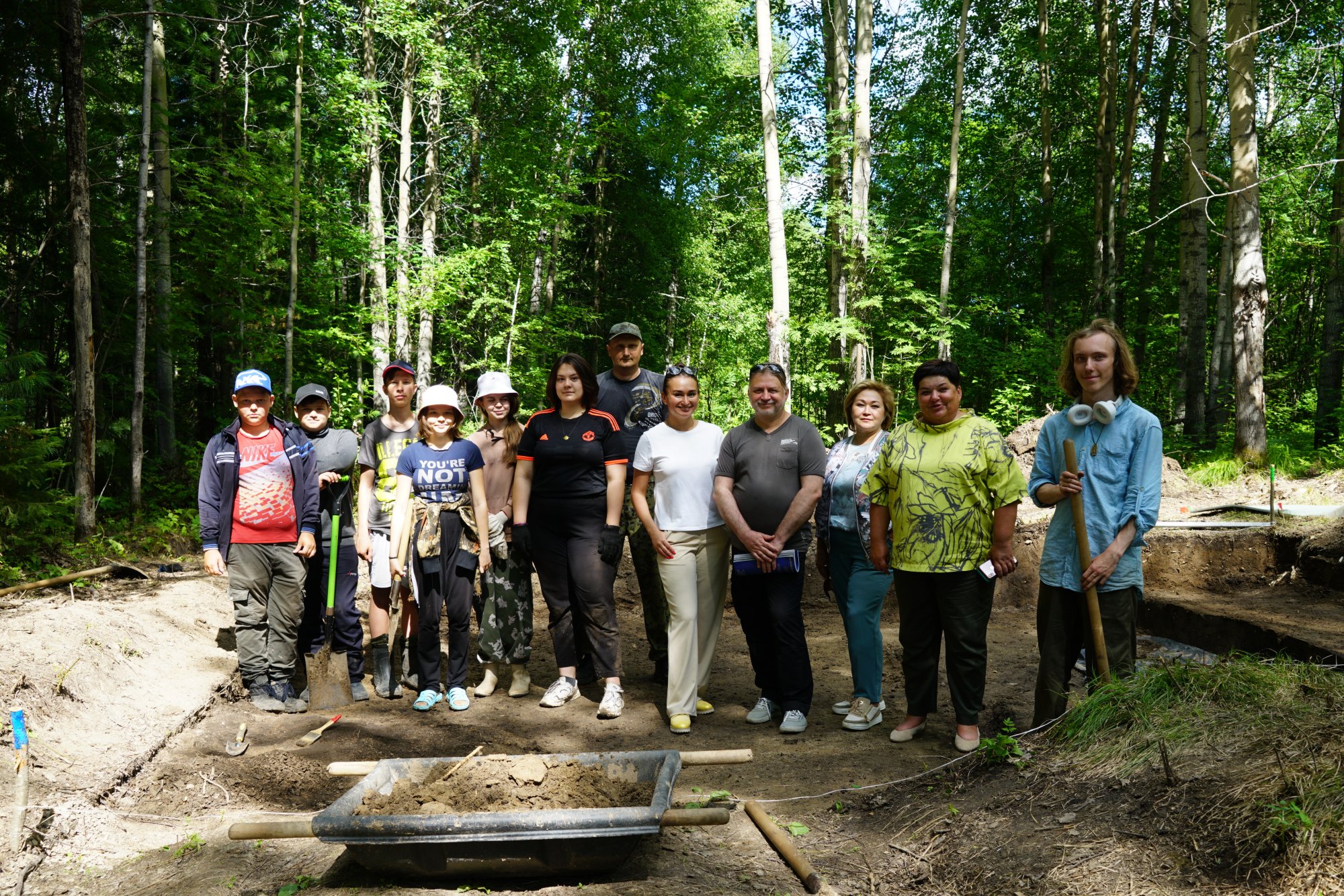 Итоги работы Трудового археологического лагеря в Салыме 