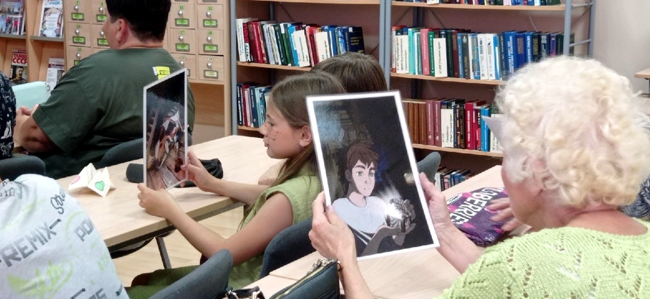 Презентация книги "Роби и фриджиты" в Салымской библиотеке 