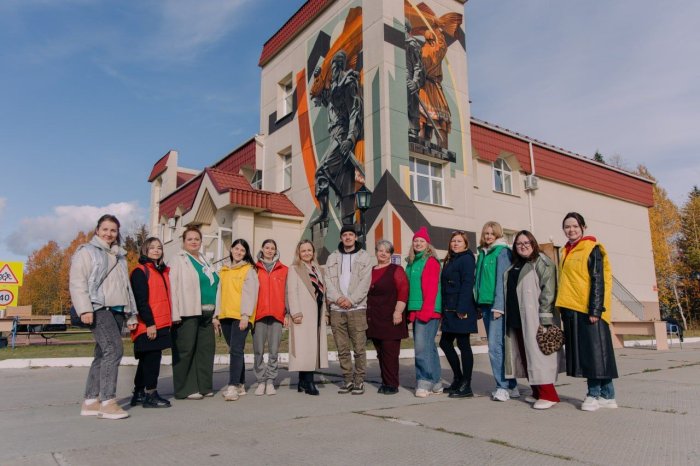 Мурал в сп. Лемпино