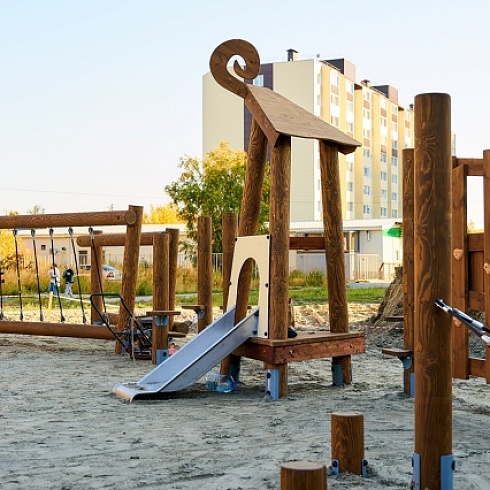 Детская площадка "Ов Хар" (Югорский дворик)
