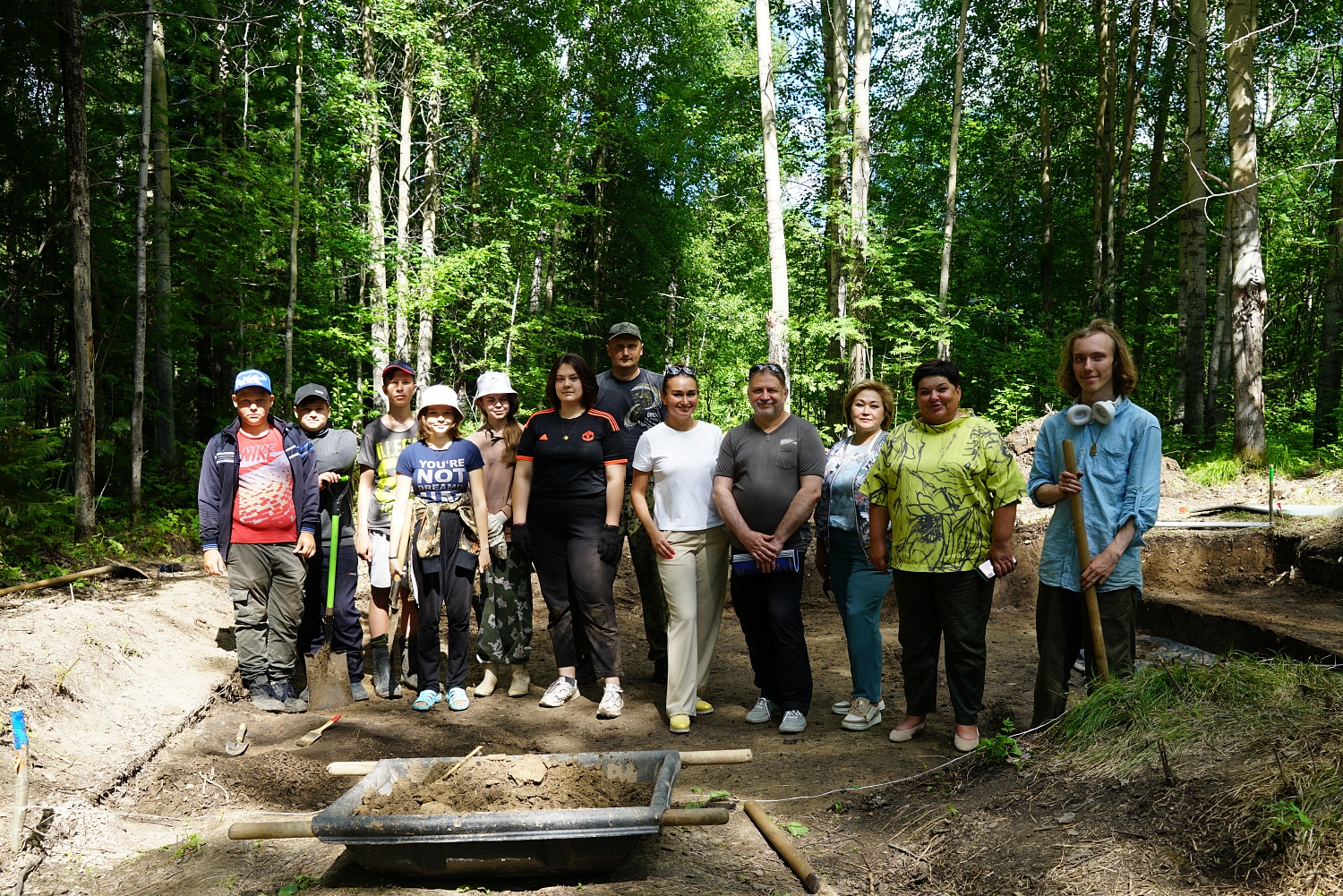 Итоги работы Трудового археологического лагеря в Салыме 