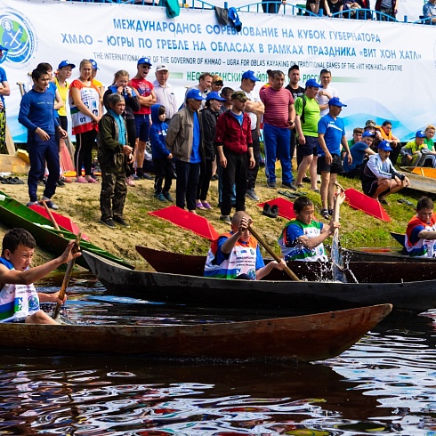 XVII Международные соревнования на Кубок губернатора Югры но гребле на обласах