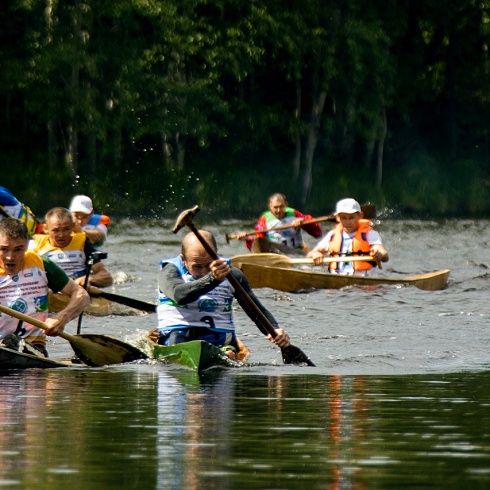 XVIII Международные соревнования на Кубок губернатора Югры но гребле на обласах