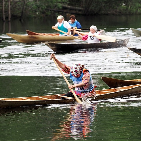 XIV Международные соревнования на Кубок губернатора Югры но гребле на обласах
