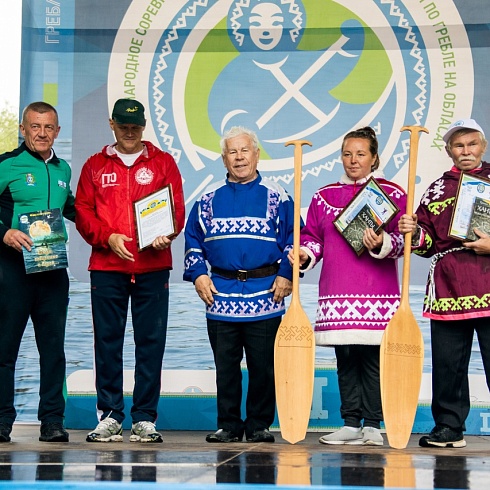 XVIII Международные соревнования на Кубок губернатора Югры но гребле на обласах