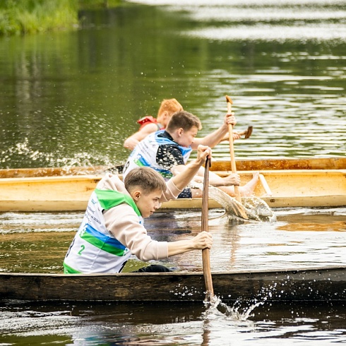 XVIII Международные соревнования на Кубок губернатора Югры но гребле на обласах