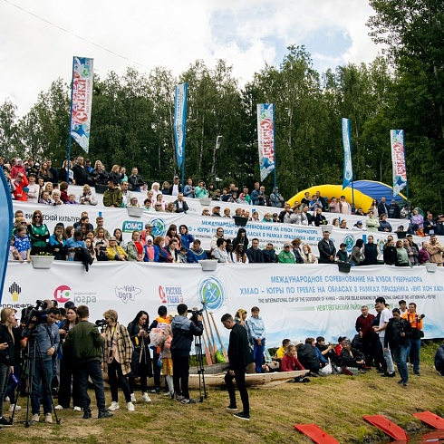 XVIII Международные соревнования на Кубок губернатора Югры но гребле на обласах