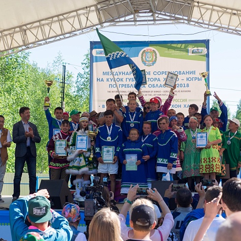 XVI Международные соревнования на Кубок губернатора Югры но гребле на обласах