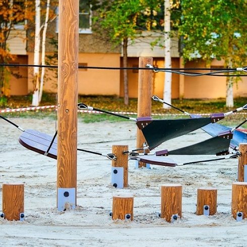 Детская площадка "Ов Хар" (Югорский дворик)