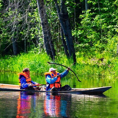 XVII Международные соревнования на Кубок губернатора Югры но гребле на обласах