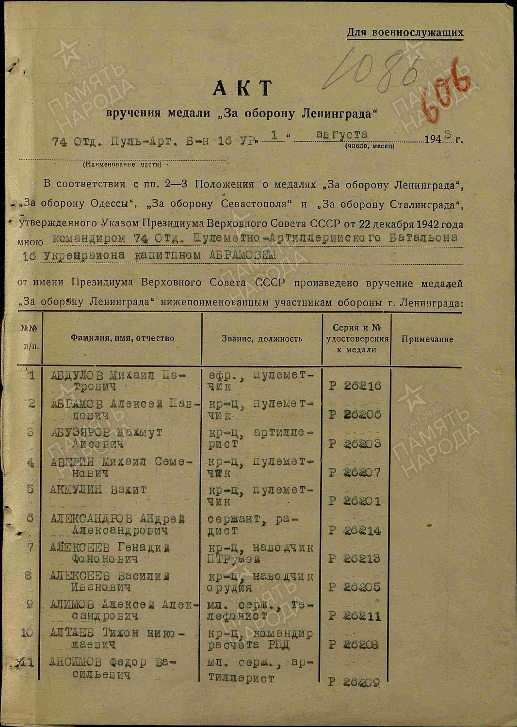 Совкунин Ефим Алексеевич (сп. Лемпино)
