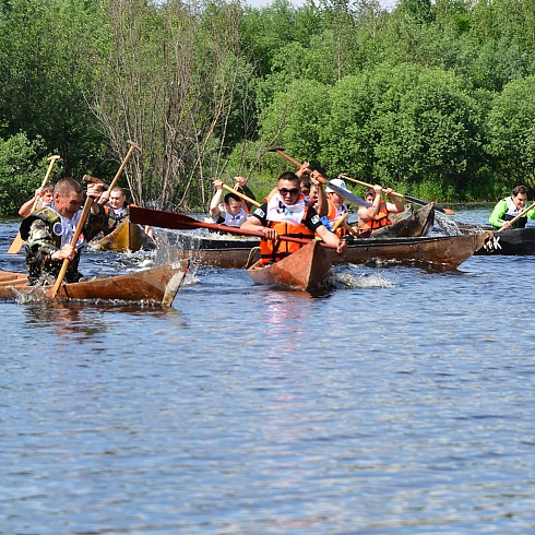 XV Международные соревнования на Кубок губернатора Югры но гребле на обласах