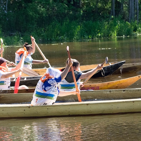 XVI Международные соревнования на Кубок губернатора Югры но гребле на обласах