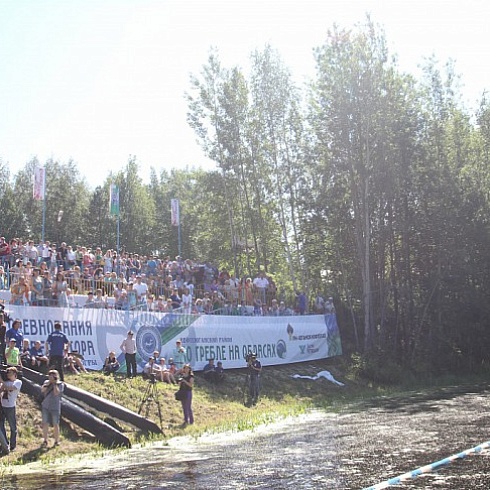 XII Международные соревнования на Кубок губернатора Югры но гребле на обласах