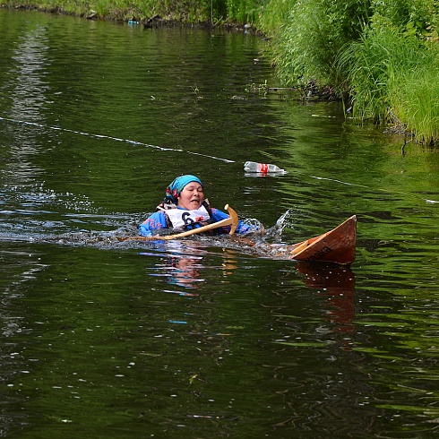 XV Международные соревнования на Кубок губернатора Югры но гребле на обласах