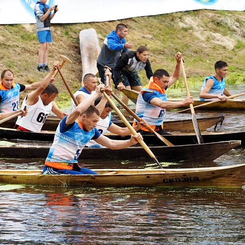 XIV Международные соревнования на Кубок губернатора Югры но гребле на обласах